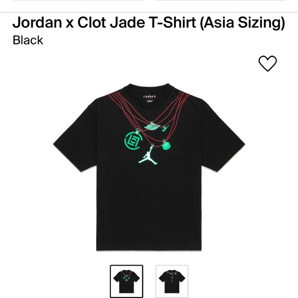 Nike CLOT Jade teeshirt NWT - Picture 3 of 3